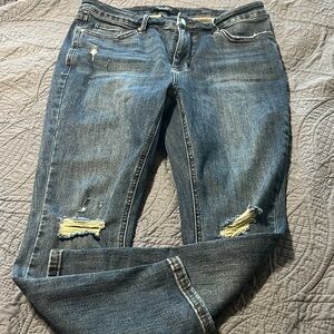 Judy Blue Ripped Denim Jeans BNWOT
